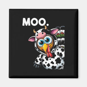 Íman Turca Moo Vaca Costume Engraçado Dia de Ação de Gr