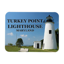 Íman Turco Point Lighthouse, Maryland Flexi Magnet