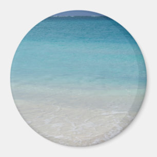 Íman Turcos da praia e foto bonitos de Caicos