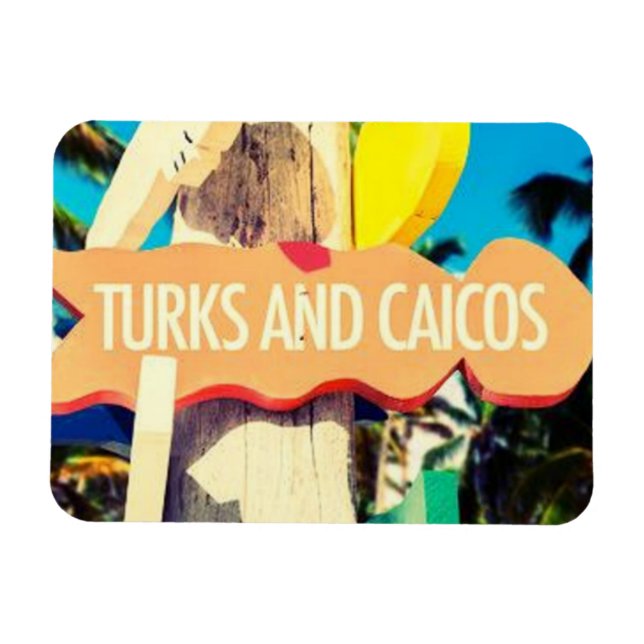 Íman Turcos e Caicos (Horizontal)