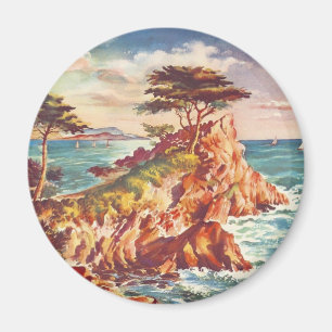 Íman Turismo californiano EUA do litoral de Monterey do