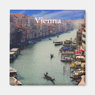 Íman Turismo de Viagem Vintage Viena