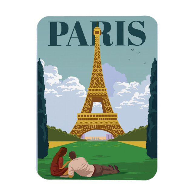 Íman Turismo Paris (Vertical)