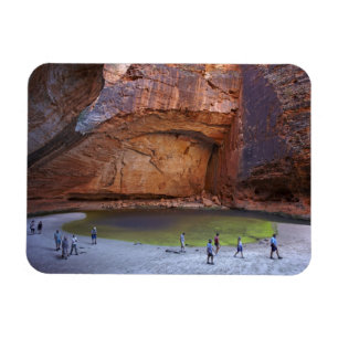 Íman Turistas no Cathedral Gorge, Bungle Bungles