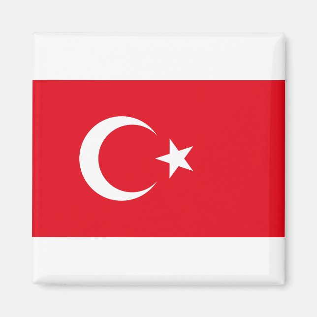 Íman Türkiye - Turquia Flag (Frente)