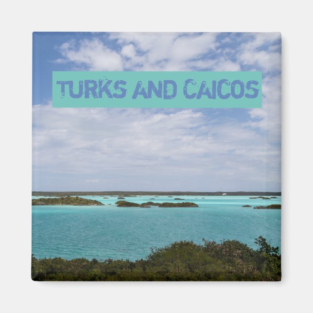 Íman Turks e Caicos Magnet (Frente)