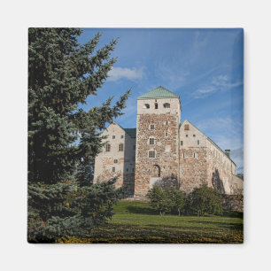 Íman Turku, Finlândia, antigo Castelo de Turun Linna, u
