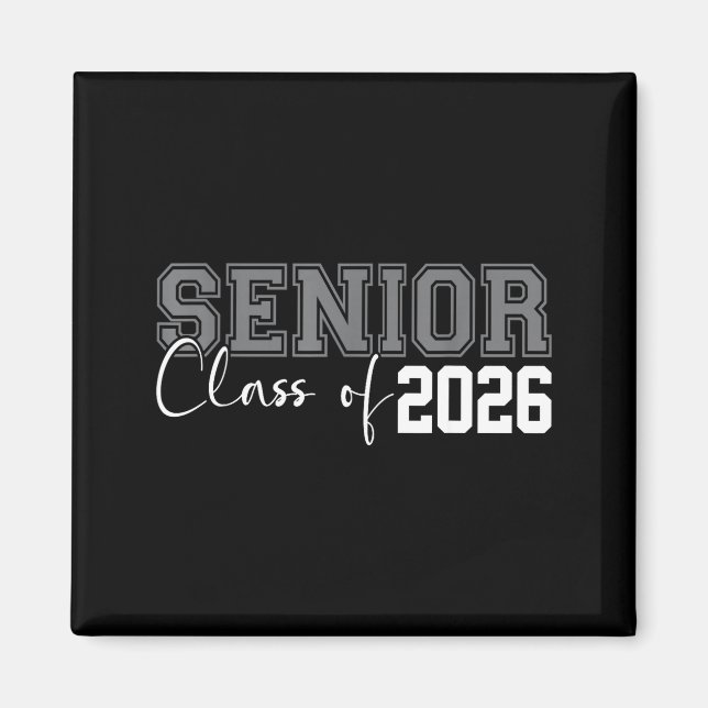 Íman Turma de 2026 formando 2026 formatura ou primeiro  (Frente)
