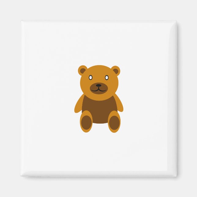 Íman Turma do urso pardo (Frente)