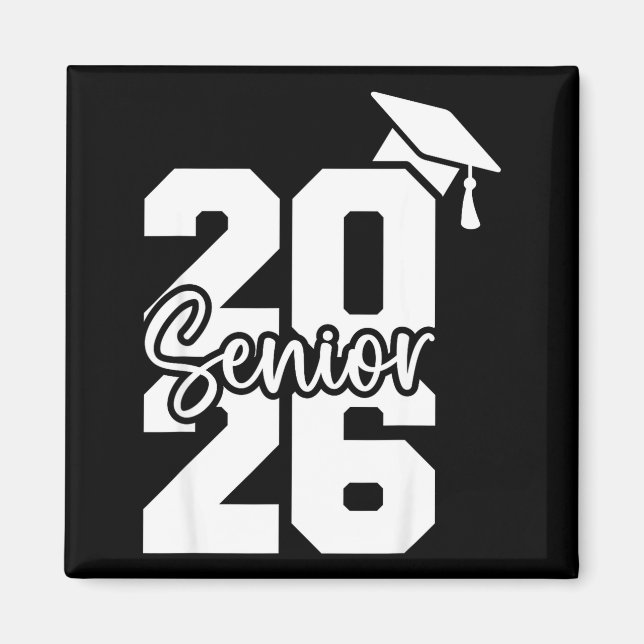 Íman Turma sênior de 2026 ensino médio faculdade (Frente)