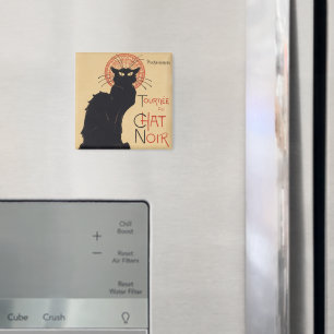 Íman Turnê do Gato Preto Vintage Black Cat Arte Nova
