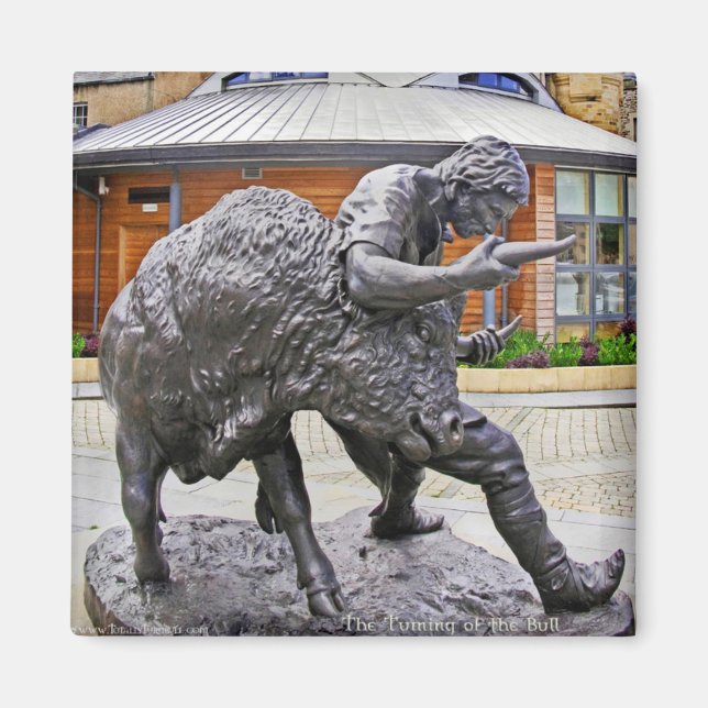 Íman Turning of Bull Magnet (Frente)