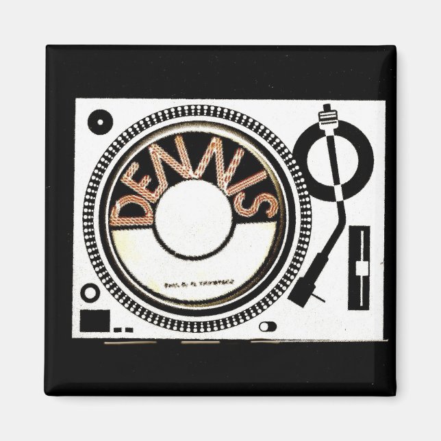 ÍMAN TURNTABLE DE DENNIS (Frente)