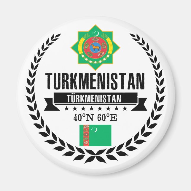 Íman Turquemenistão (Frente)