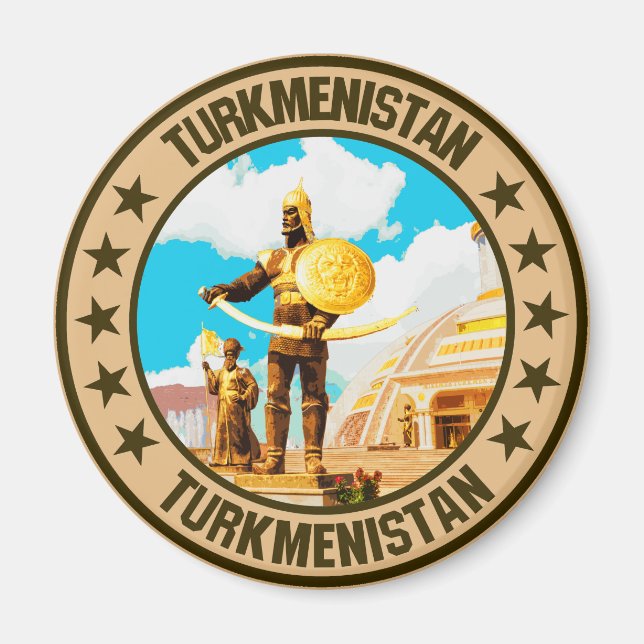 Íman Turquemenistão (Frente)