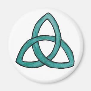 Íman Turquesa Trindade Knot