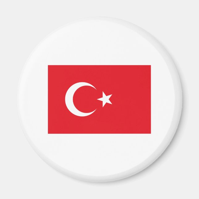 Íman Turquia FLAG International (Frente)