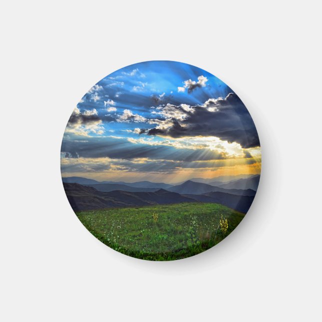 Íman Turquia, montanhas Kackar, fotografia paisagística (Frente)