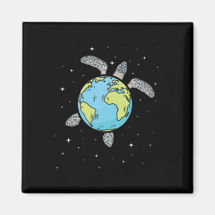 Íman Turtle Earth Sea Turtle Terra Day Turtle Planet