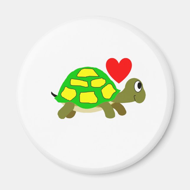 Íman Turtle Love Magnet (Frente)