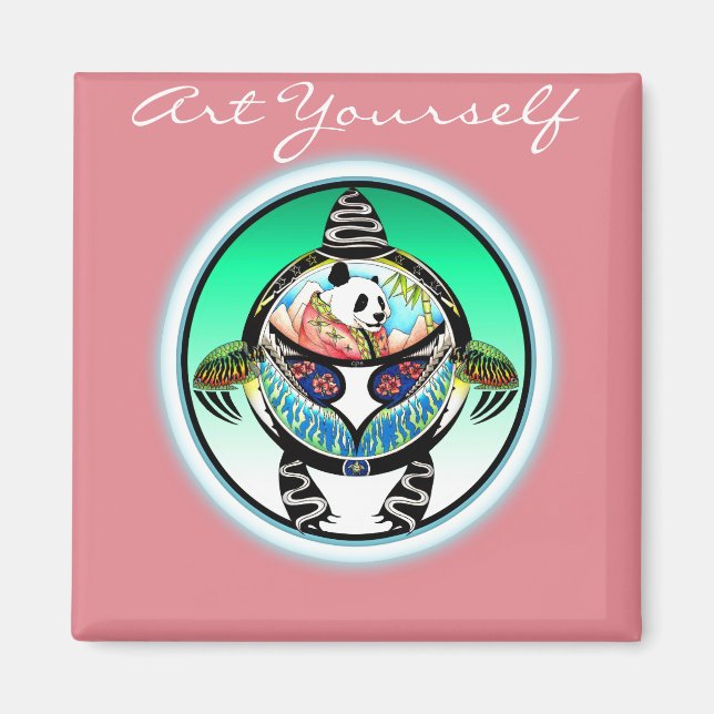 Íman Turtle Panda (Frente)