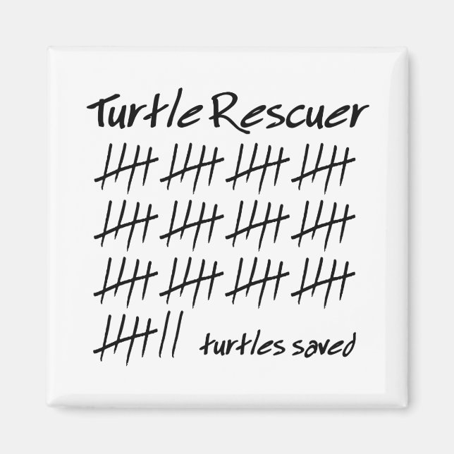 Íman Turtle Rescutor (Frente)