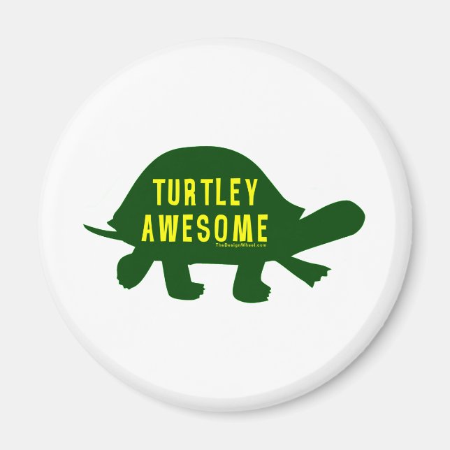 Íman Turtley Totalmente Incrível (Frente)