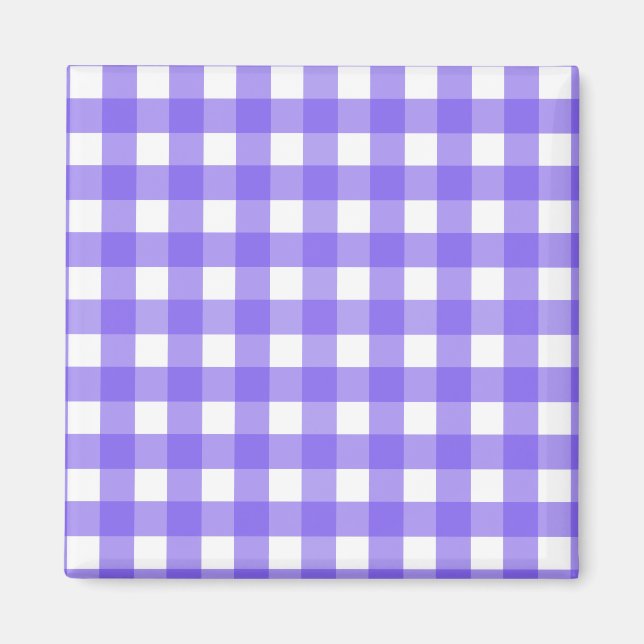 Íman Turwinkle e gingham branco (Frente)
