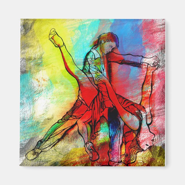 Íman Tus Labios de Rubi - Impressão dos Lábios Ruby (Frente)