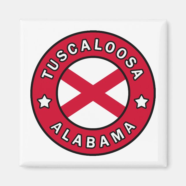 Íman Tuscaloosa Alabama (Frente)