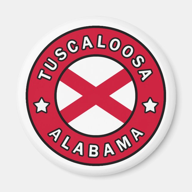 Íman Tuscaloosa Alabama (Frente)