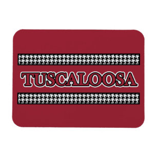 Íman Tuscaloosa Houndstooth - ímã