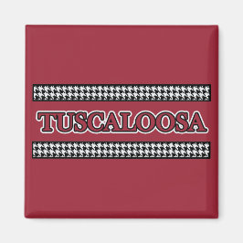 Íman Tuscaloosa Houndstooth - Magnet