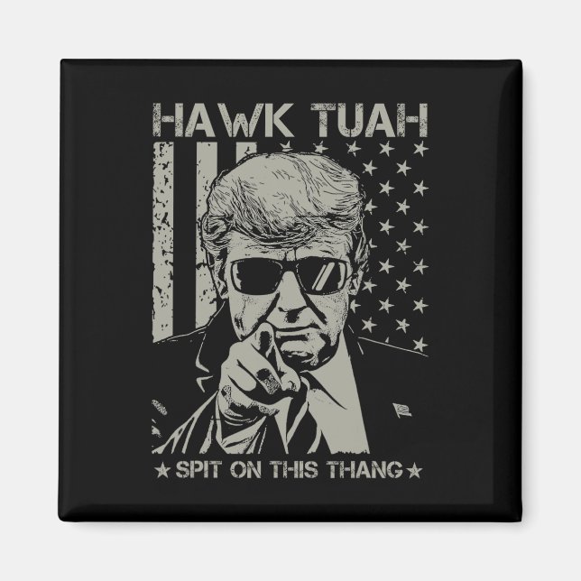 Íman Tush Spit Sobre Esse Thang Funny Donald Trump 2024 (Frente)