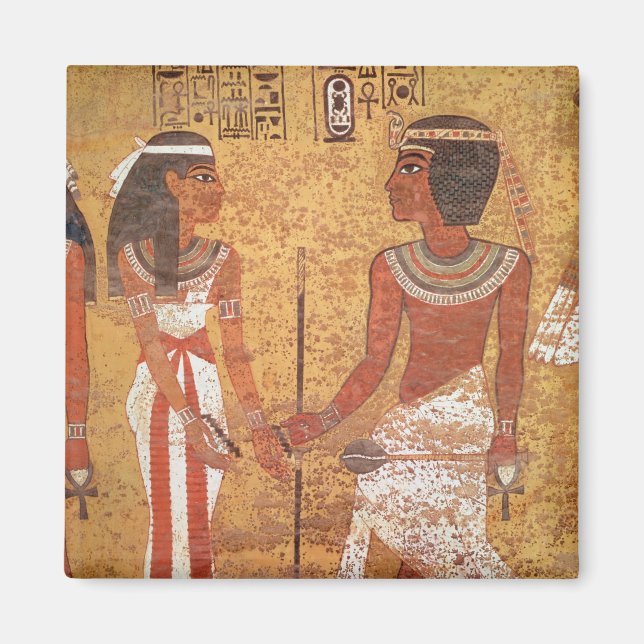 Íman Tutankhamun e sua esposa, Ankhesenamun (Frente)
