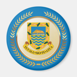 Íman Tuvalu Casaco de Armas