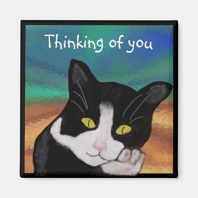 Íman Tuxedo, os Magnetos Gatos (Frente)