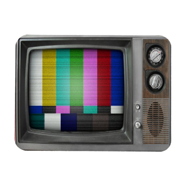 Íman TV antiga (Horizontal)