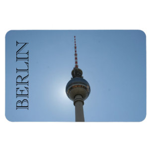 Íman TV em torre de Berlim