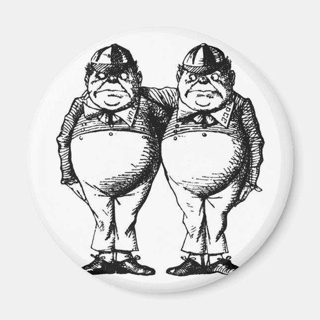 Íman Tweedle Dee e Tweedle Dum (Frente)