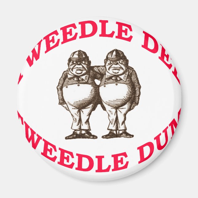 Íman Tweedle Dee & Tweedle Dum (Frente)