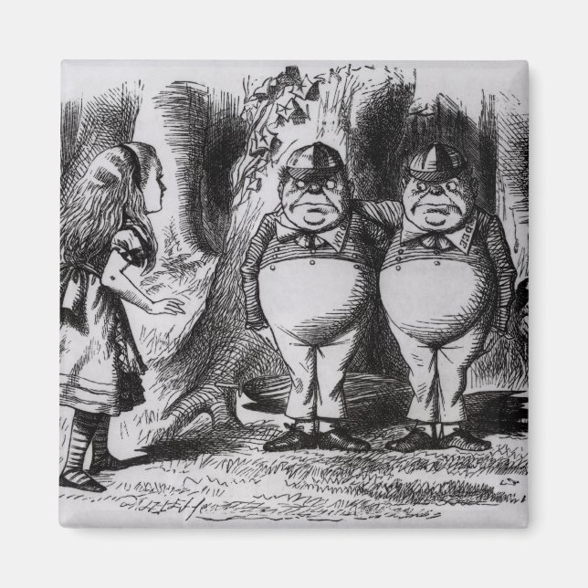 Íman Tweedledum e Tweedledee (Frente)