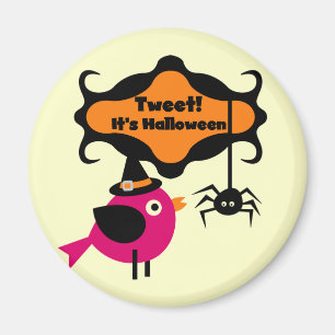 Íman Tweet Halloween T-shirts e presentes