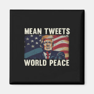 Íman Tweets sobre o Patriótico Donald Trump da Paz Mund