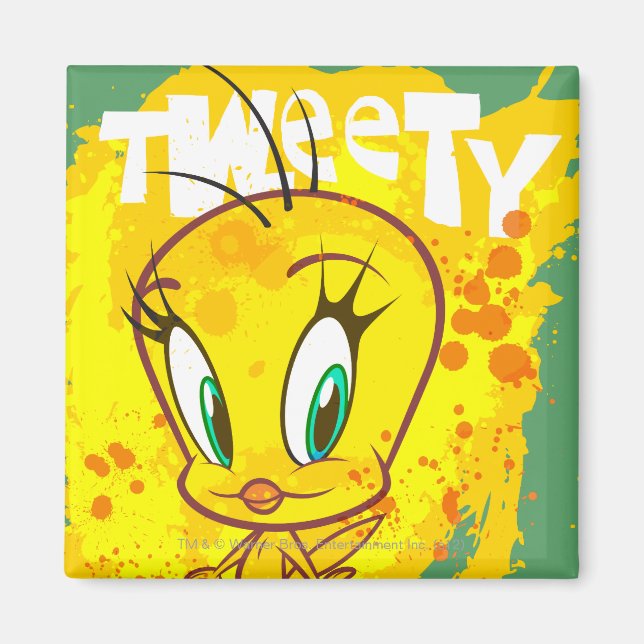 Íman Tweety com nome (Frente)