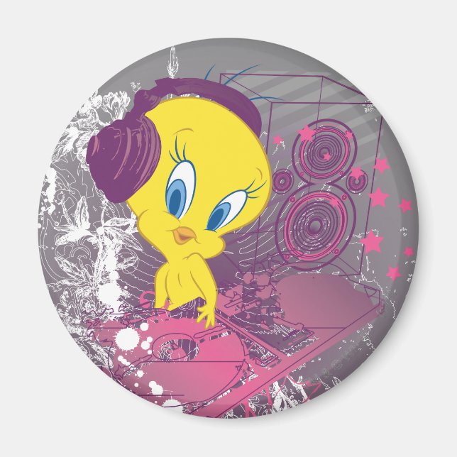 Íman TWEETY™ Djing (Frente)