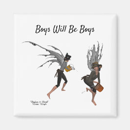 Íman Twin Boy Rain Faeries Magnet