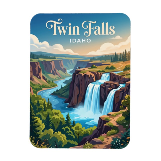 Íman Twin Falls Idaho (Vertical)
