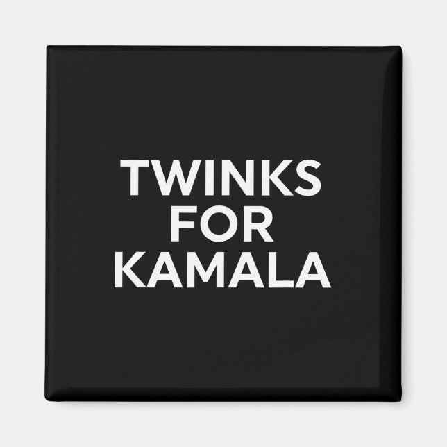 Íman Twinks Para Kamala - Harris 2024 (Frente)