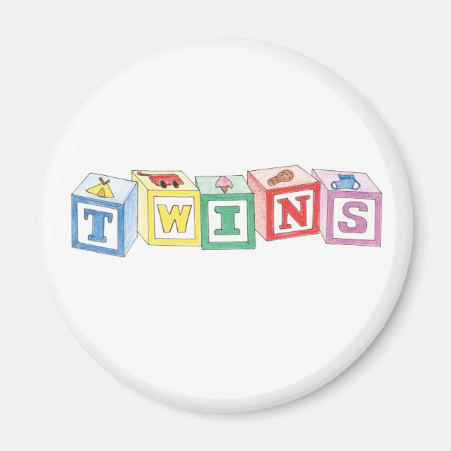 Íman Twins Bloqueia Gráfico (Frente)
